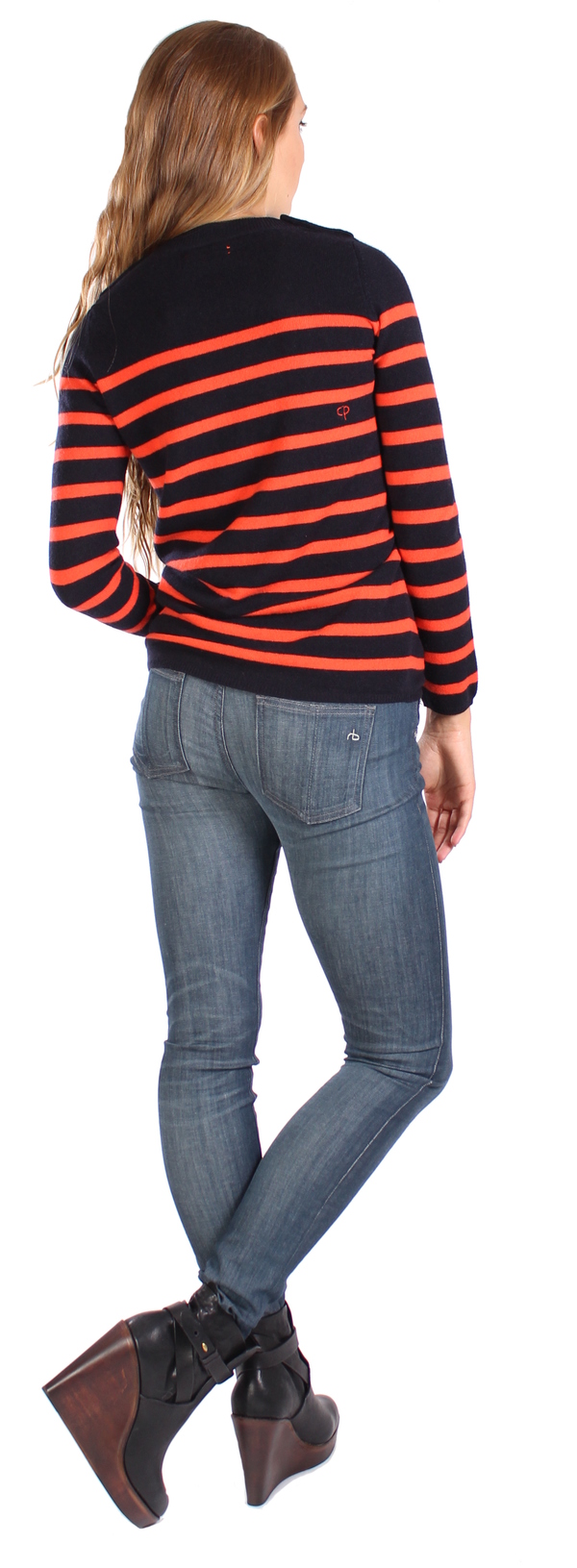 Chinti & Parker Guernsey Stripe Sweater Chinti & Parker Guernsey Stripe Sweater