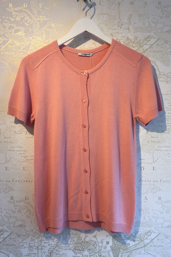 Cacharel Short Sleeve Cardigan Cacharel Short Sleeve Cardigan