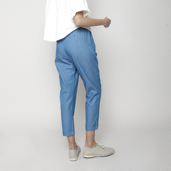 7115 by Szeki Drawstring Pant- Indigo SS16 7115 by Szeki Drawstring Pant- Indigo SS16