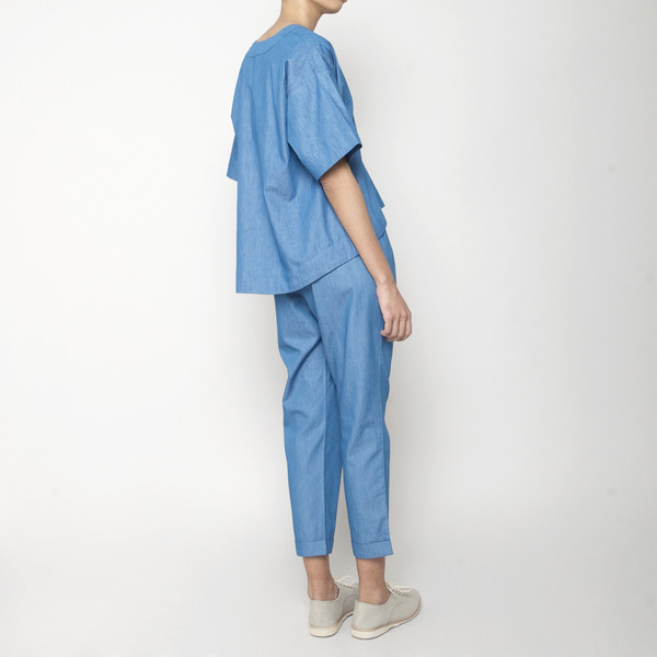 7115 by Szeki Kaftan Top- Indigo SS16 7115 by Szeki Kaftan Top- Indigo SS16