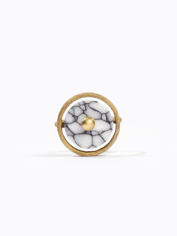 Metalepsis Projects Disc Ring White Metalepsis Projects Disc Ring White