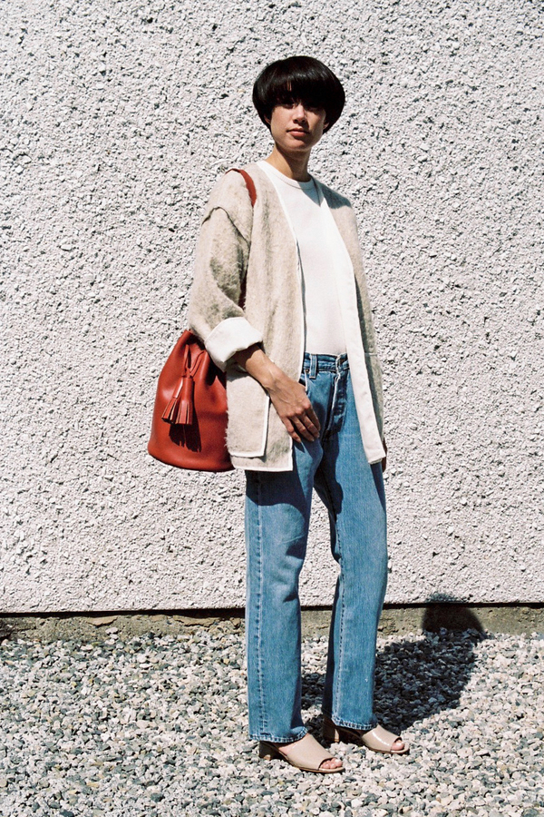 Objects Without Meaning Kimono Jacket - oatmeal Objects Without Meaning Kimono Jacket - oatmeal