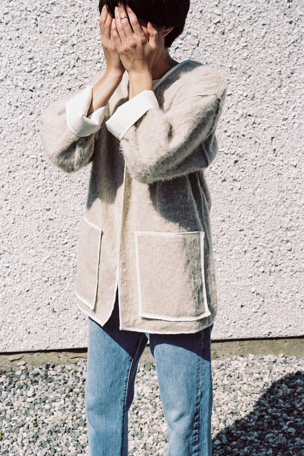 Objects Without Meaning Kimono Jacket - oatmeal Objects Without Meaning Kimono Jacket - oatmeal