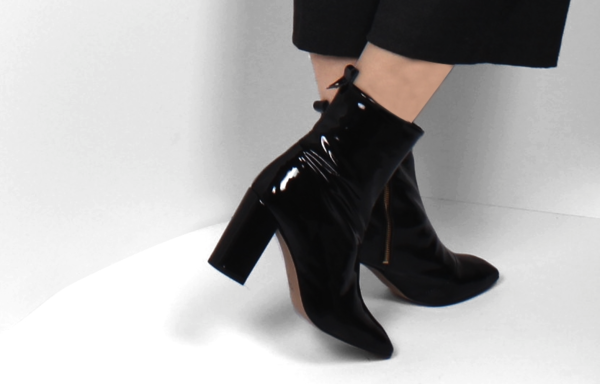 L'Intervalle Nerina Boots (Black Leather) L'Intervalle Nerina Boots (Black Leather)