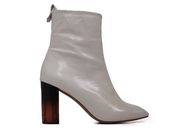 L'Intervalle Nerina Boots (White Leather) L'Intervalle Nerina Boots (White Leather)