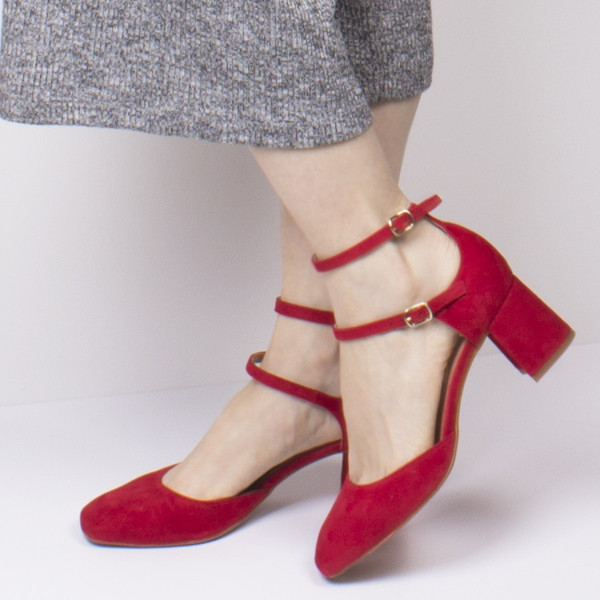 L'Intervalle Reikan Suede Shoes (Red) L'Intervalle Reikan Suede Shoes (Red)