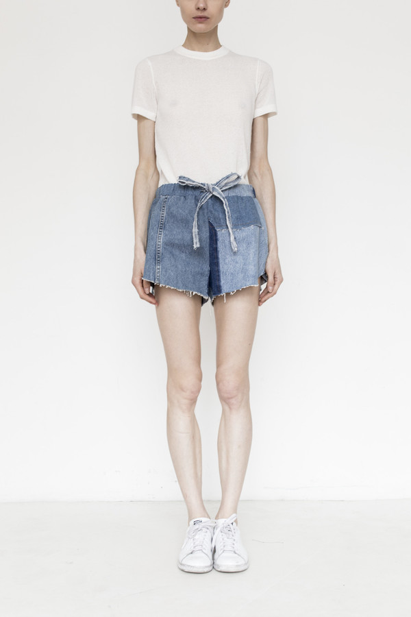 Assembly Denim Patchwork Short Assembly Denim Patchwork Short