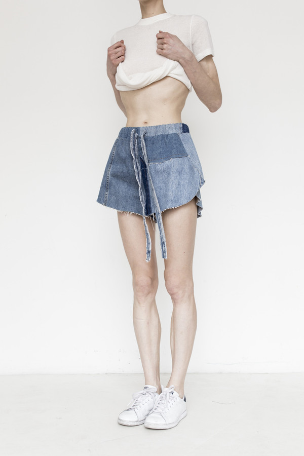 Assembly Denim Patchwork Short Assembly Denim Patchwork Short