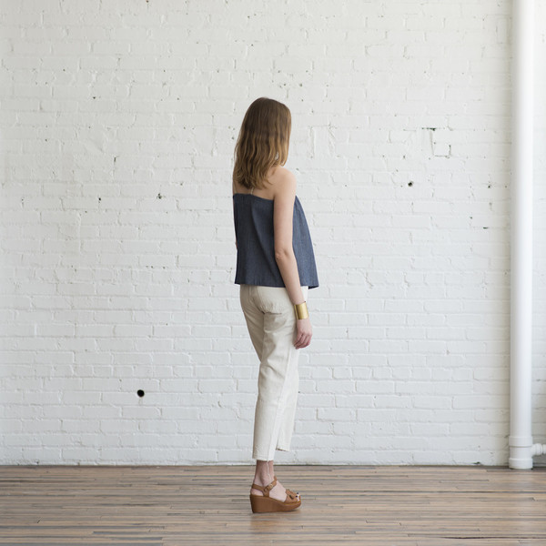 A Detacher Tina Top Denim - SOLD OUT A Detacher Tina Top Denim - SOLD OUT