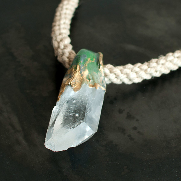 Adina Mills Clear Quartz Necklace - SOLD OUT Adina Mills Clear Quartz Necklace - SOLD OUT