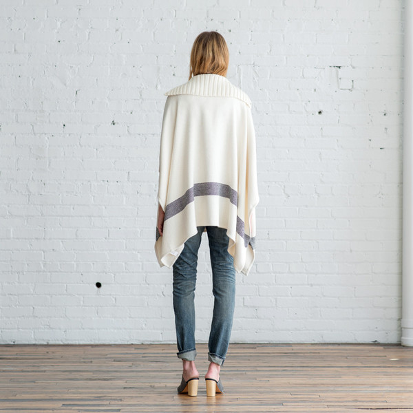 Apiece Apart Esperanza Neck Knit Poncho - SOLD OUT Apiece Apart Esperanza Neck Knit Poncho - SOLD OUT