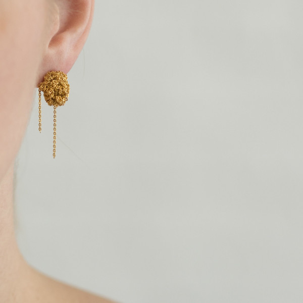 Arielle De Pinto Bead Earrings Gold - SOLD OUT Arielle De Pinto Bead Earrings Gold - SOLD OUT