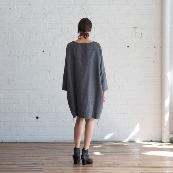 Black Crane Painter Dress Forest - SOLD OUT Black Crane Painter Dress Forest - SOLD OUT