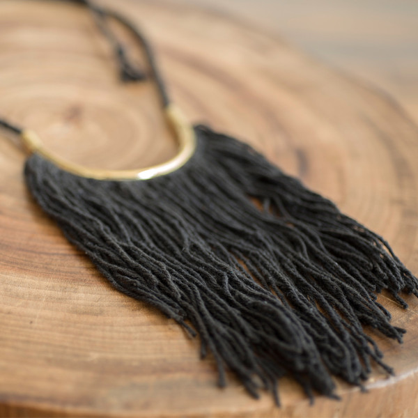 Erin Considine Lunate Fringe Necklace - SOLD OUT Erin Considine Lunate Fringe Necklace - SOLD OUT