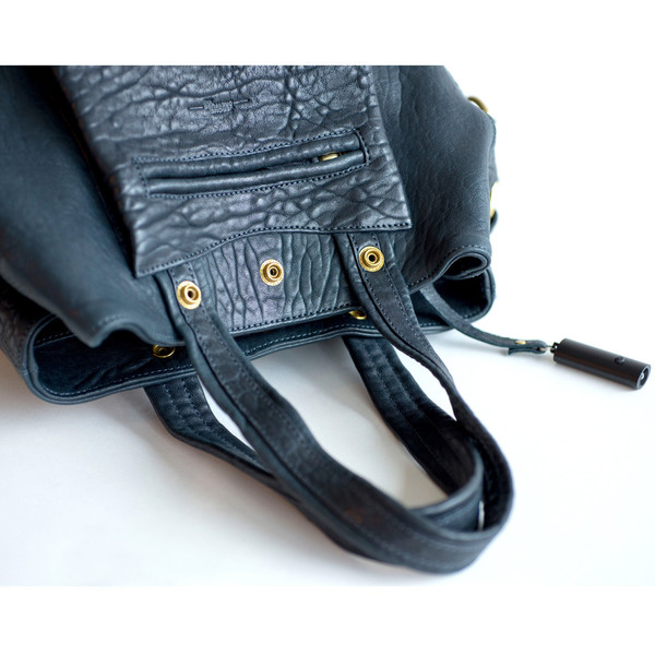 Jerome Dreyfuss Billy Navy Petrole Lambskin - SOLD OUT Jerome Dreyfuss Billy Navy Petrole Lambskin - SOLD OUT