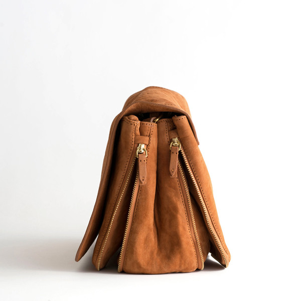 Jerome Dreyfuss Igor Terre De Sienne Lambskin Jerome Dreyfuss Igor Terre De Sienne Lambskin