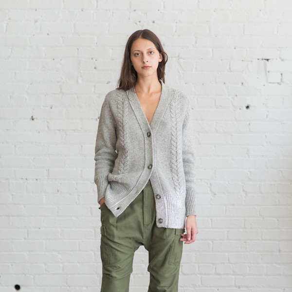 MM6 by Maison Martin Margiela Painted Cardigan - SOLD OUT MM6 by Maison Martin Margiela Painted Cardigan - SOLD OUT