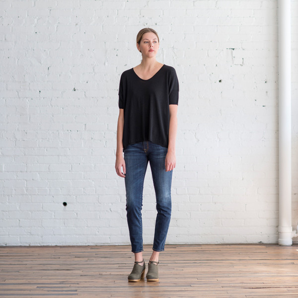 Paychi Guh Boxy Tee Black Paychi Guh Boxy Tee Black