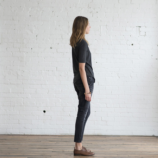 Raquel Allegra Deconstructed Jersey Basic Tee - SOLD OUT Raquel Allegra Deconstructed Jersey Basic Tee - SOLD OUT
