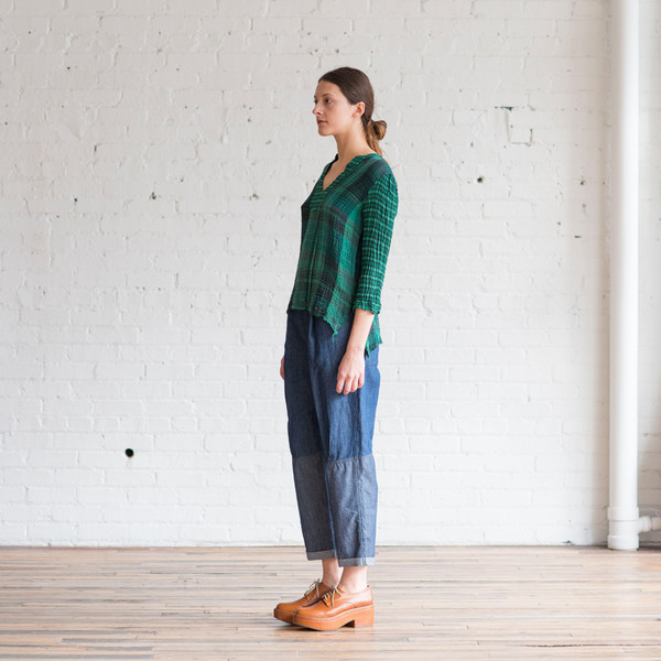 Raquel Allegra Denim Combo Jodhpur Raquel Allegra Denim Combo Jodhpur