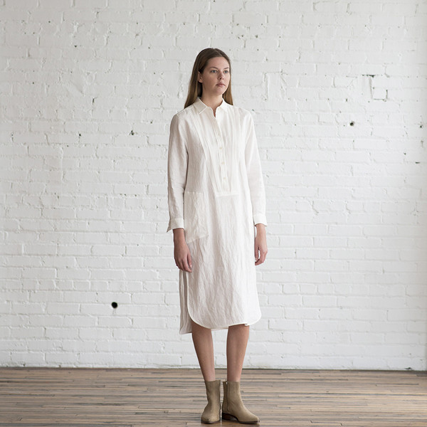 Raquel Allegra Linen Shirt Dress Raquel Allegra Linen Shirt Dress