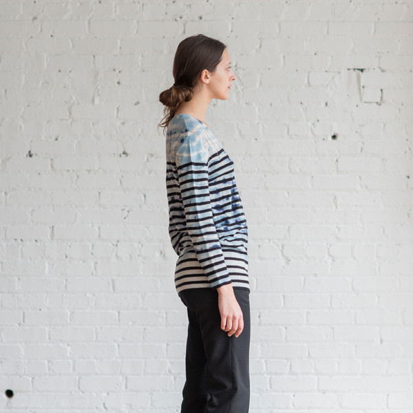 Raquel Allegra Shred Shoulder Pullover Raquel Allegra Shred Shoulder Pullover
