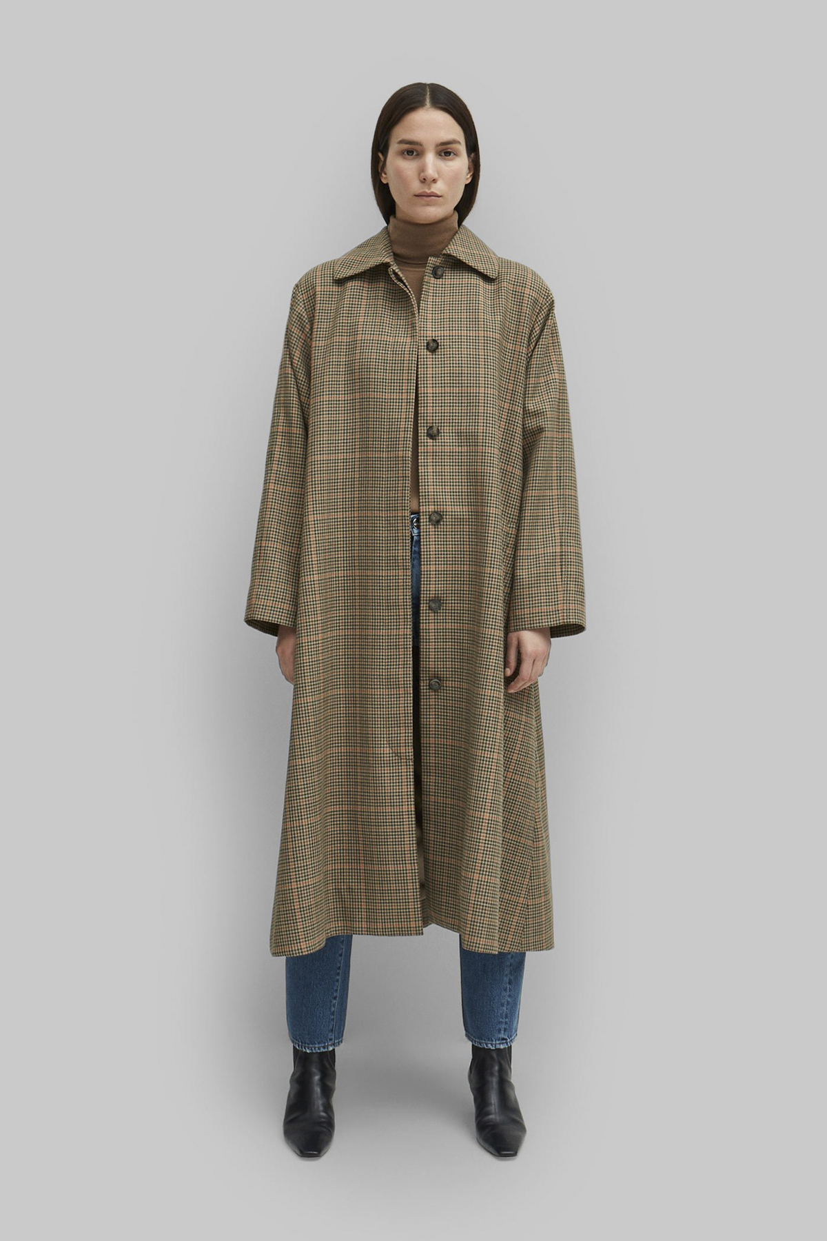 a line long coat
