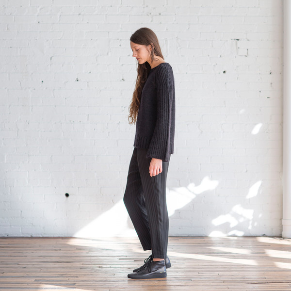 Raquel Allegra Washed Shadow Stripe Easy Pant - SOLD OUT Raquel Allegra Washed Shadow Stripe Easy Pant - SOLD OUT