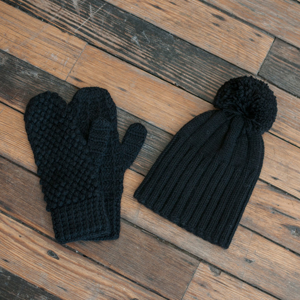 Ulla Johnson Pom Pom Hat Black - SOLD OUT Ulla Johnson Pom Pom Hat Black - SOLD OUT