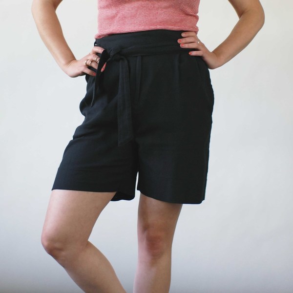Curator Court Shorts in Black Curator Court Shorts in Black