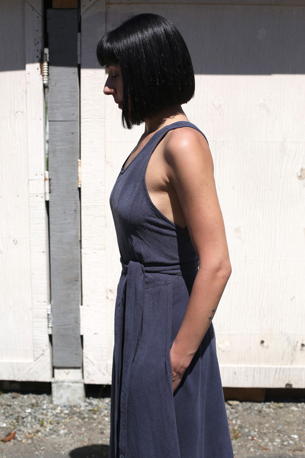 BLACK CRANE JERSEY LONG DRESS BLACK CRANE JERSEY LONG DRESS