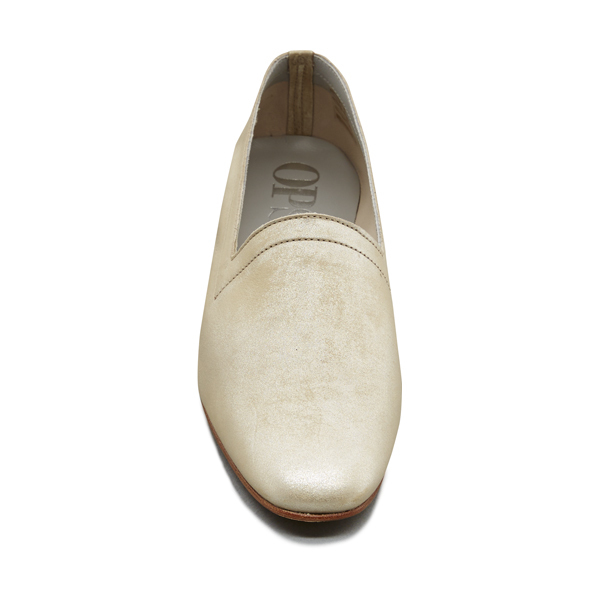 Ops&Ops No10 White Gold Flats Ops&Ops No10 White Gold Flats
