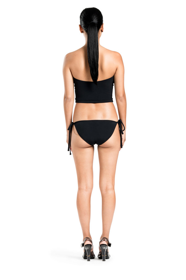 BETH RICHARDS Gia Top - Black TUBE SWIM TOP BETH RICHARDS Gia Top - Black TUBE SWIM TOP