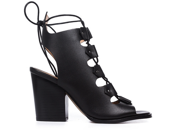 L'Intervalle Benjiro Sandals (Black Leather) L'Intervalle Benjiro Sandals (Black Leather)
