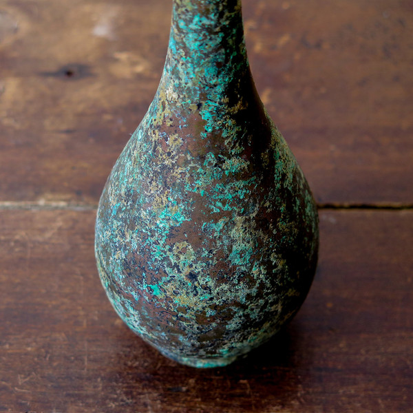 verdigris vase verdigris vase