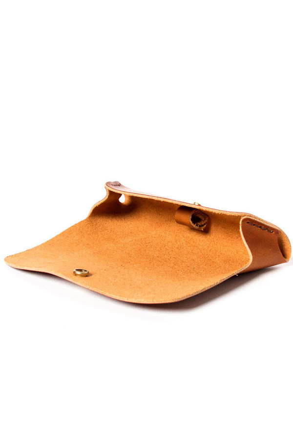 Wood & Faulk Sunglasses Case Saddle Tan Wood & Faulk Sunglasses Case Saddle Tan