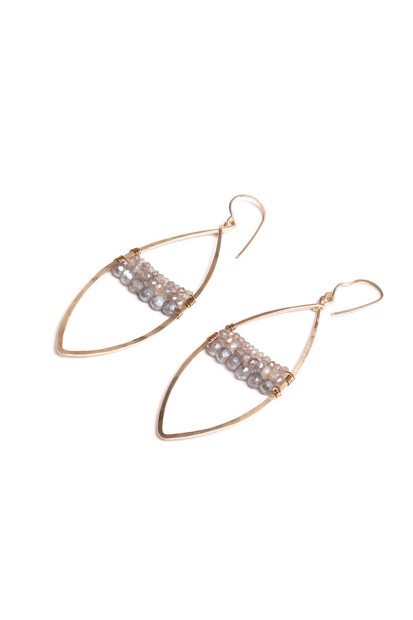 Labradorite Teardrop Earring Labradorite Teardrop Earring