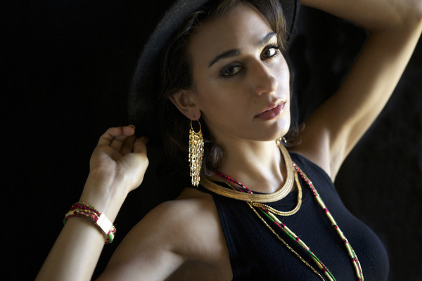 Serefina Matte Waterfall Hoops Serefina Matte Waterfall Hoops