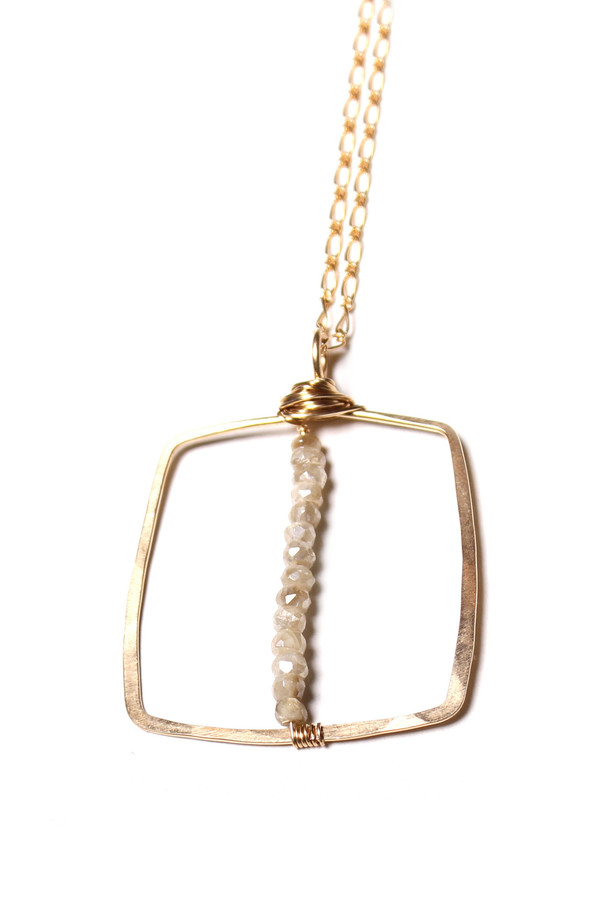 James and Jezebelle Silverite Necklace James and Jezebelle Silverite Necklace