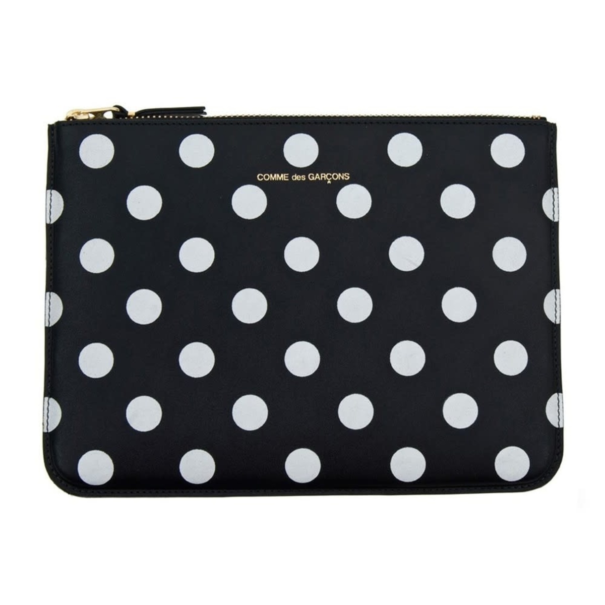 comme des garcons large zip pouch