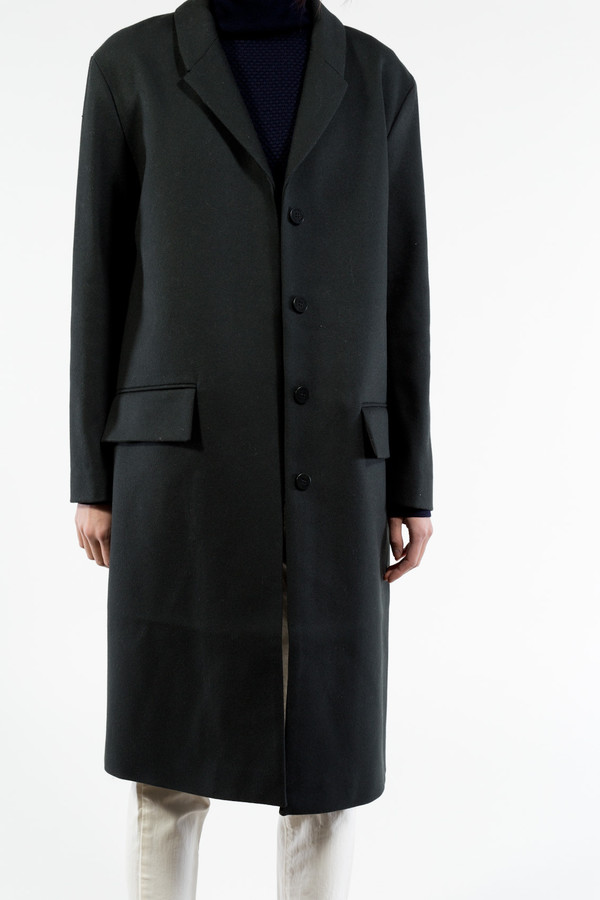 Norse Projects Aud Clean Wool Coat Norse Projects Aud Clean Wool Coat