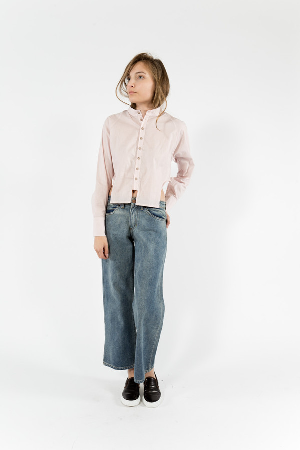 Eckhaus Latta Button Front Blouse Eckhaus Latta Button Front Blouse
