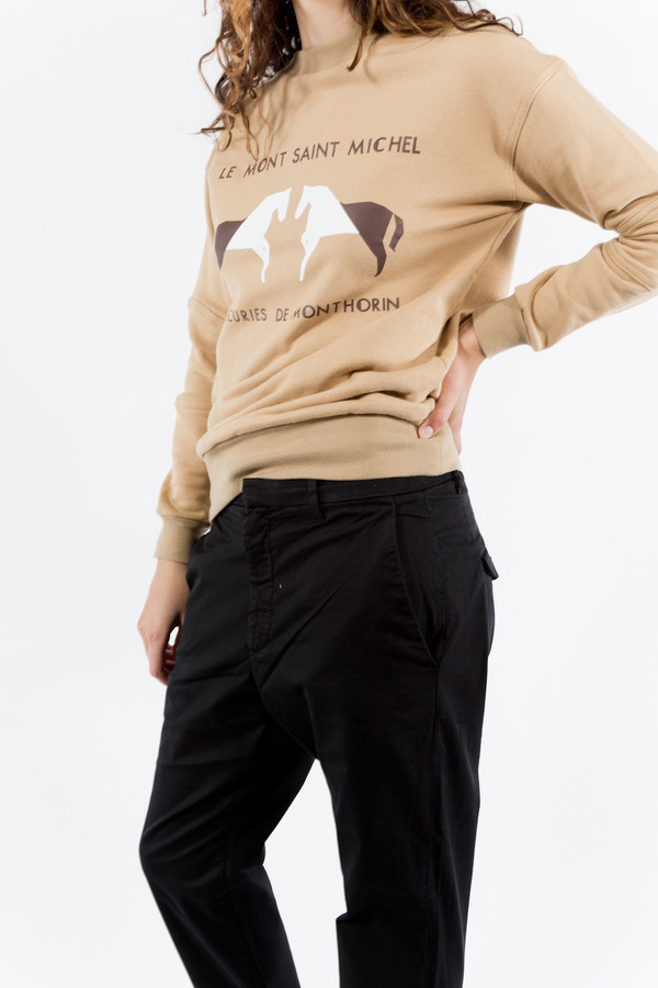 Le Mont St. Michel Cotton Sweatshirt Le Mont St. Michel Cotton Sweatshirt