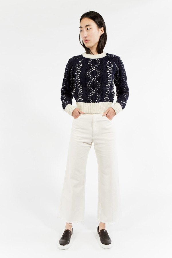 You Must Create Cropped Cable Knit You Must Create Cropped Cable Knit