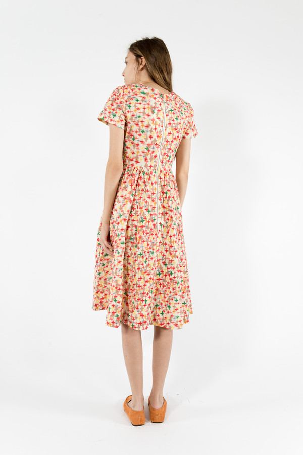 You Must Create Cross Print Dress You Must Create Cross Print Dress