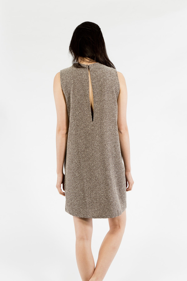 KAAREM Dust Speckled Sleeveless Dress KAAREM Dust Speckled Sleeveless Dress