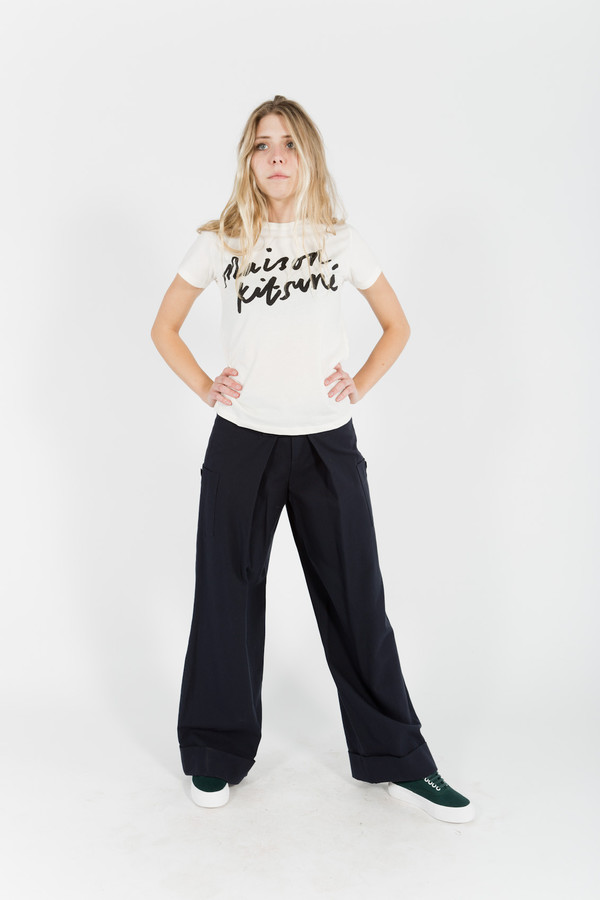 Maison Kitsune Handwriting Tee Maison Kitsune Handwriting Tee