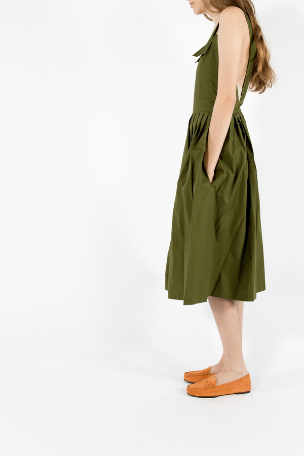Maison Kitsune Iris Long Dress Maison Kitsune Iris Long Dress