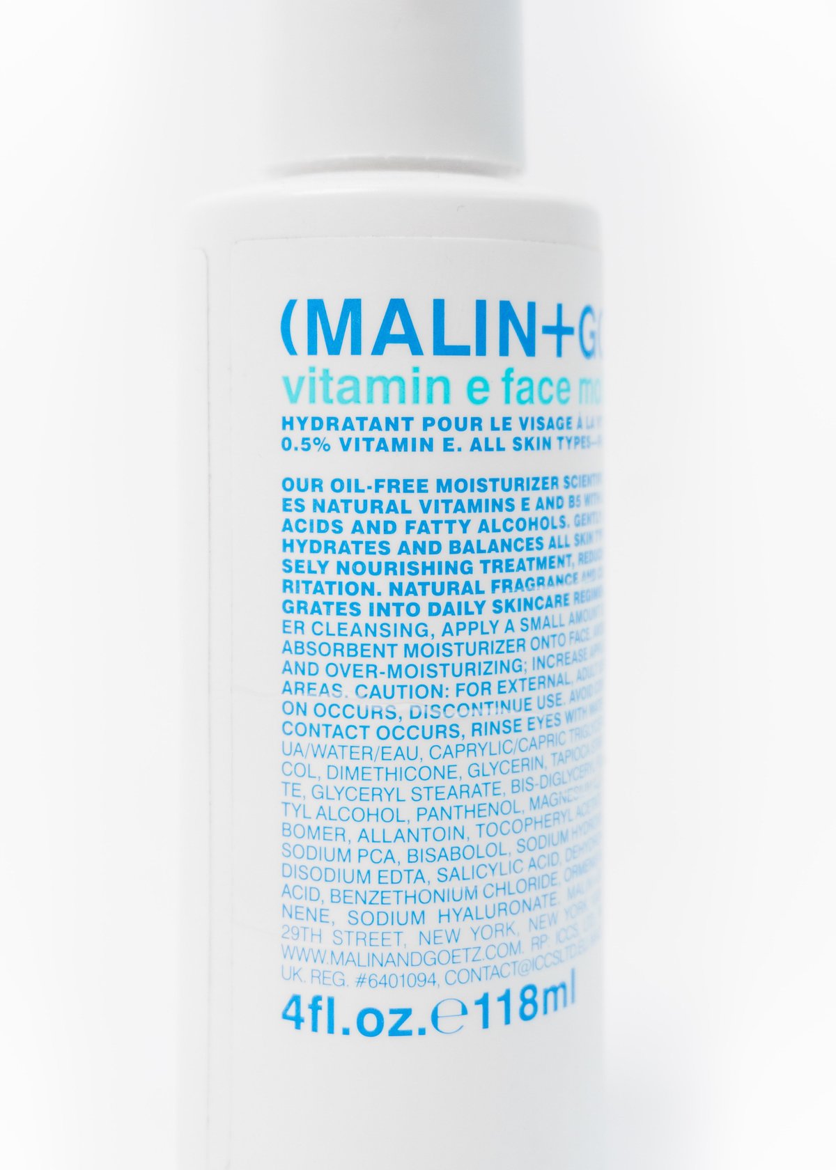 malin and goetz vitamin e moisturizer