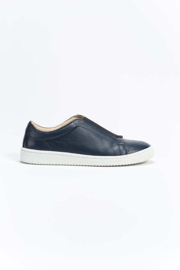 You Must Create Leather Elastic Slip On You Must Create Leather Elastic Slip On